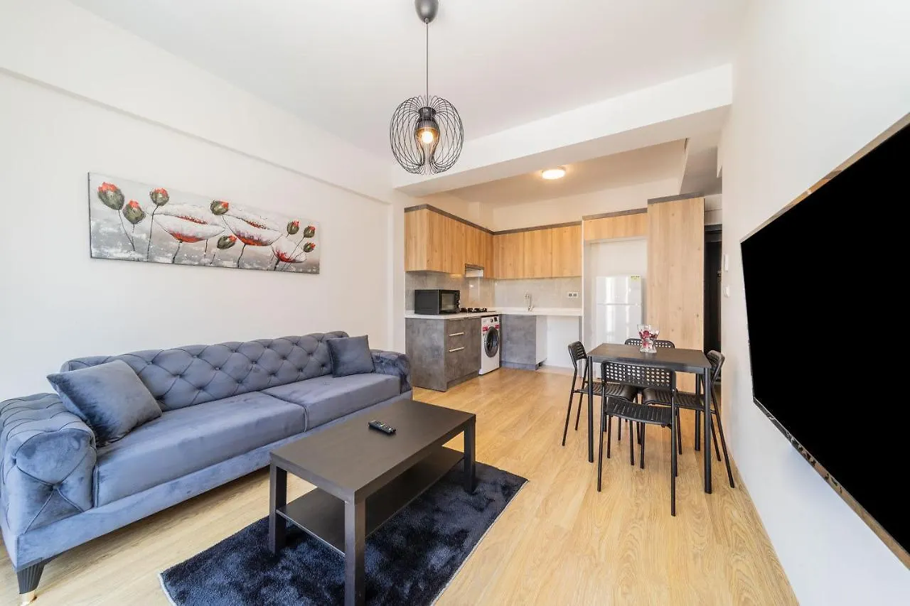 안탈리아 Exquisite Flat With Shared Pool In Kepez 아파트 0*,  터키